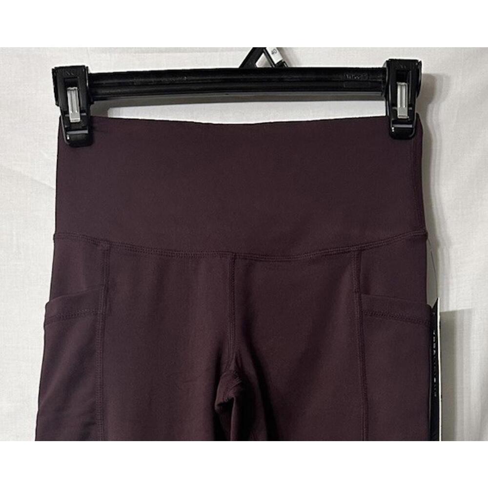 NWT Yogalicious Lux CY63211‎ Womens High Waist Side Pocket Capri Pants Size XS - Picture 2 of 11